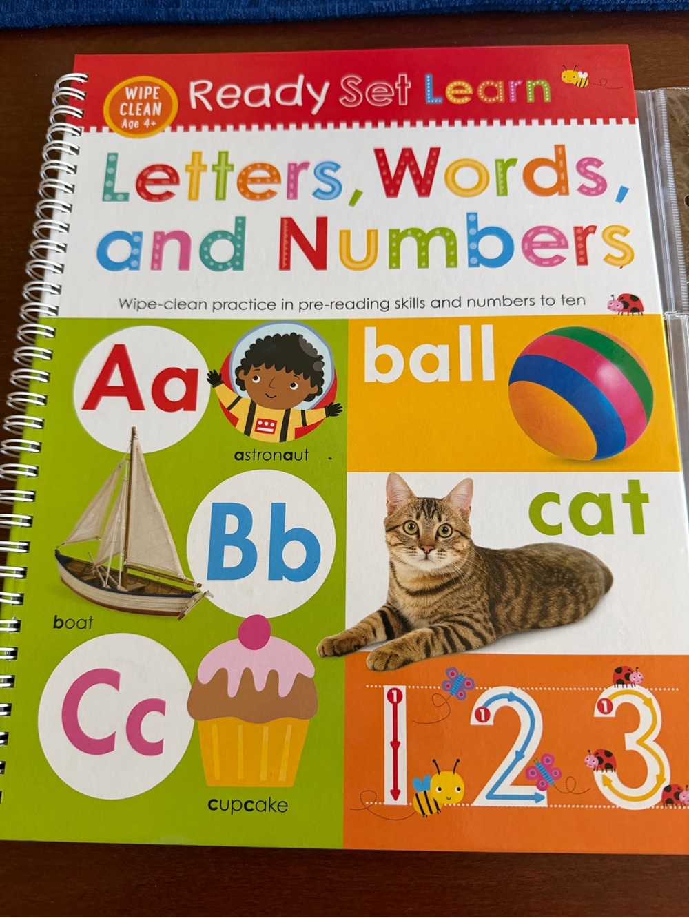 Kids Learning Toys Wipe Clean Letters Writing Numbers Bundle of 3 - Picture 3 of 15